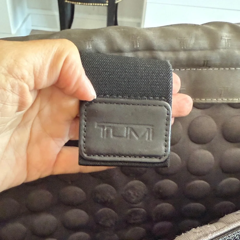 Tumi Black Briefcase for Men